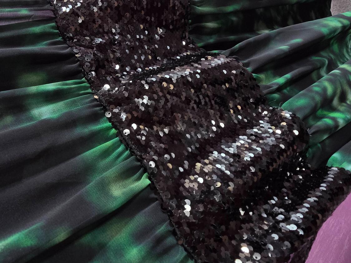 LIMITED EDITION COMBINED PRINTED DRESS - Image 5