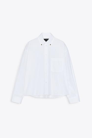 ZW COLLECTION POPLIN SHIRT - White by Zara