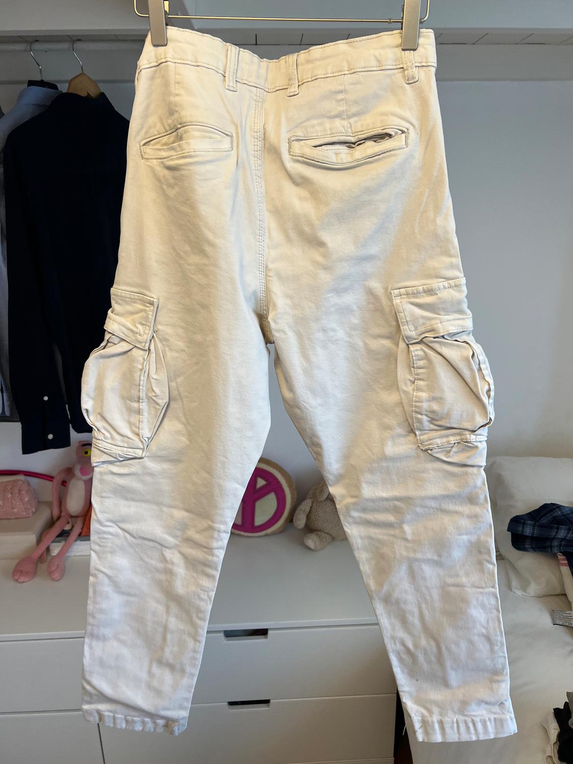 RELAXED FIT CARGO TROUSERS - Image 3