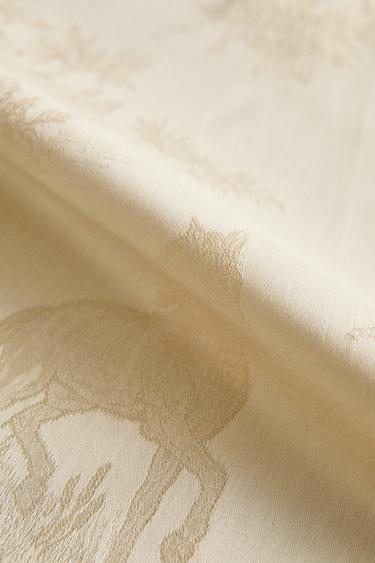 SET DE TABLE JACQUARD CHEVAL - Beige de Zara - Image 1