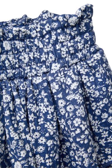 FALDA VOLANTES GOMAS - Azul de Zara
