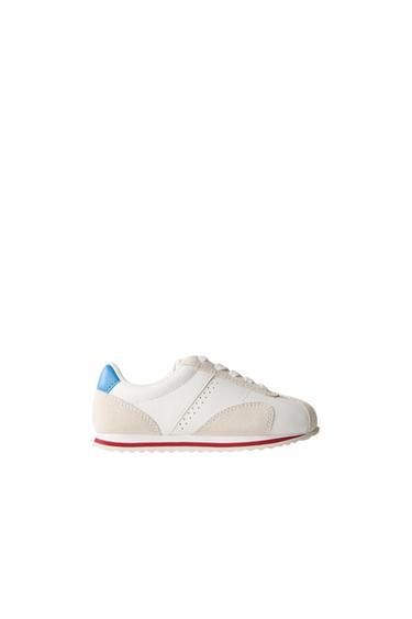 MULTI-PIECE TRAINERS - White by Zara