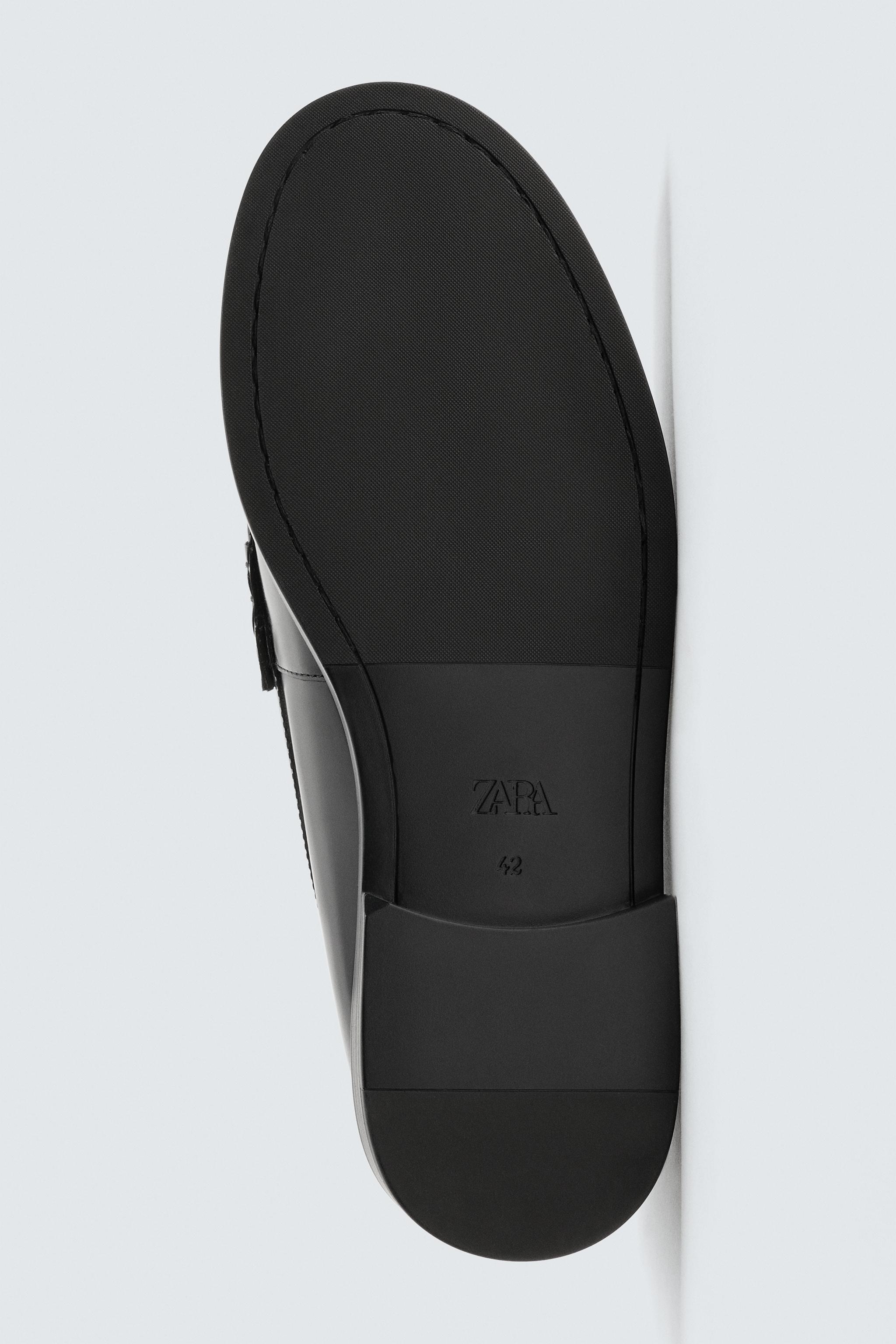 MOCASÍN PIEL ANTIFAZ - Negro | ZARA Chile MOCASÍN PIEL ANTIFAZ - Negro | ZARA Chile