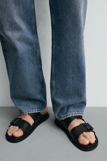 DOUBLE-STRAP SANDALS - Black by Zara - Image 2