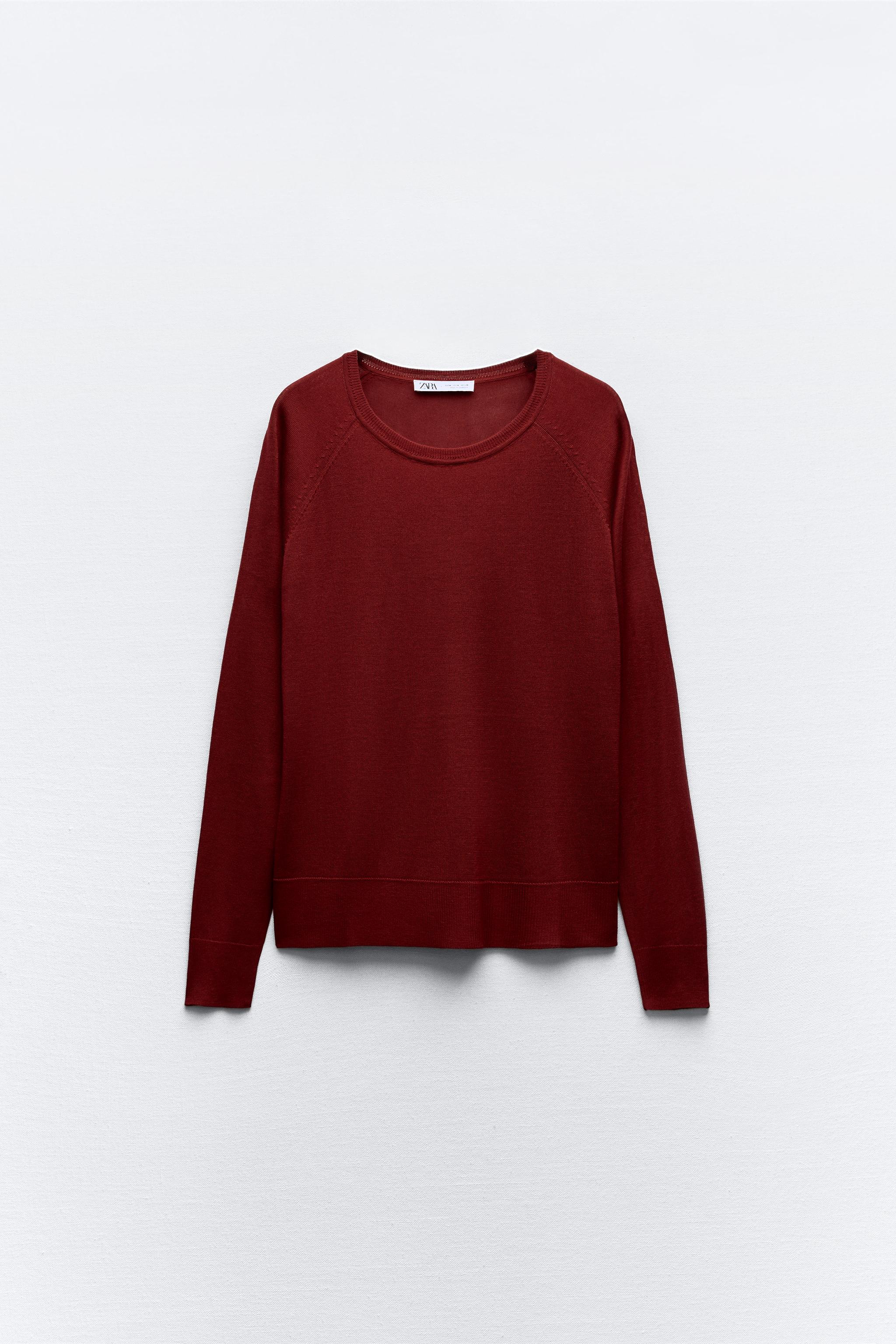 zara basic knit