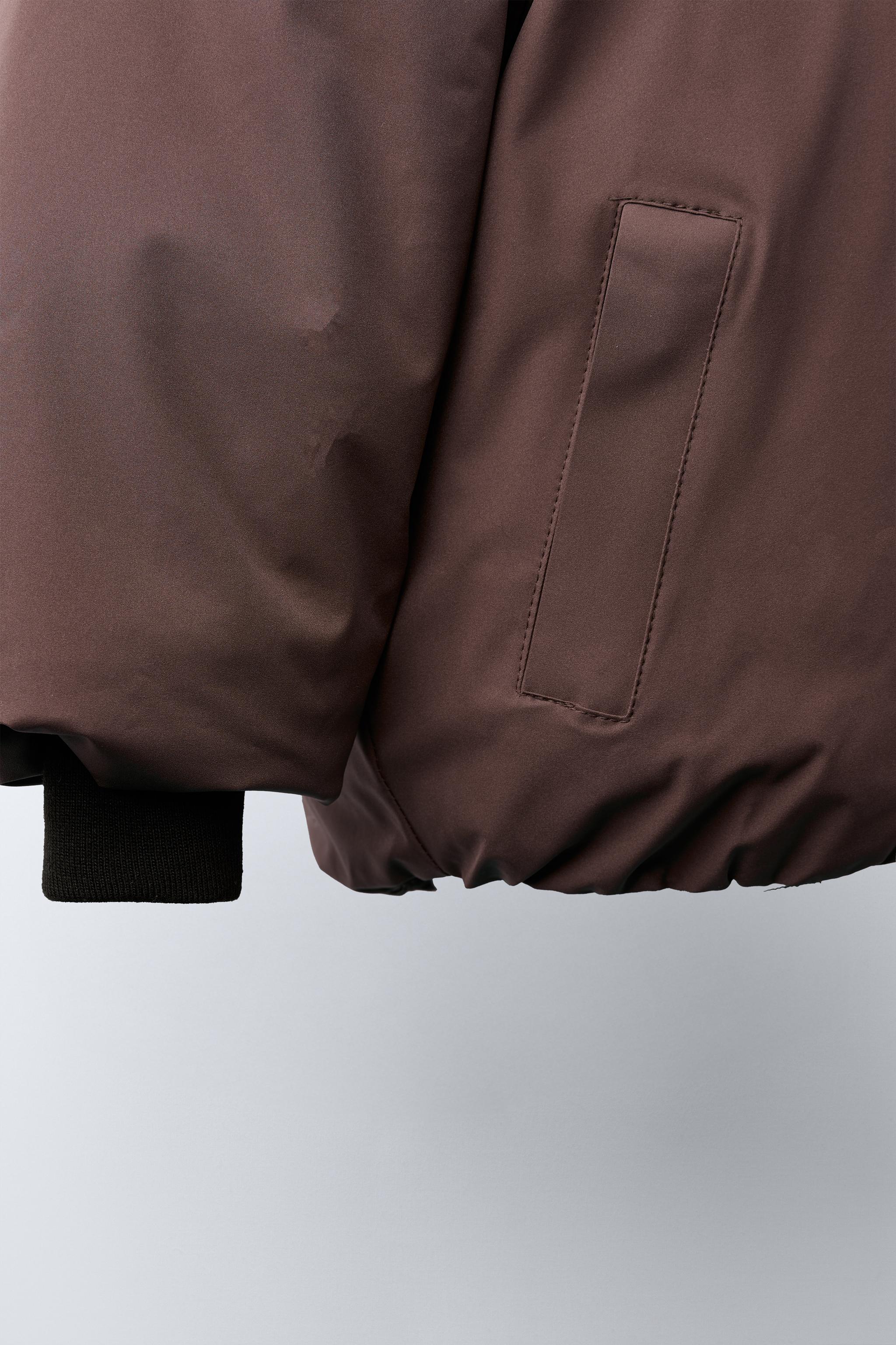 HOODED WATER REPELLENT PUFFER COAT