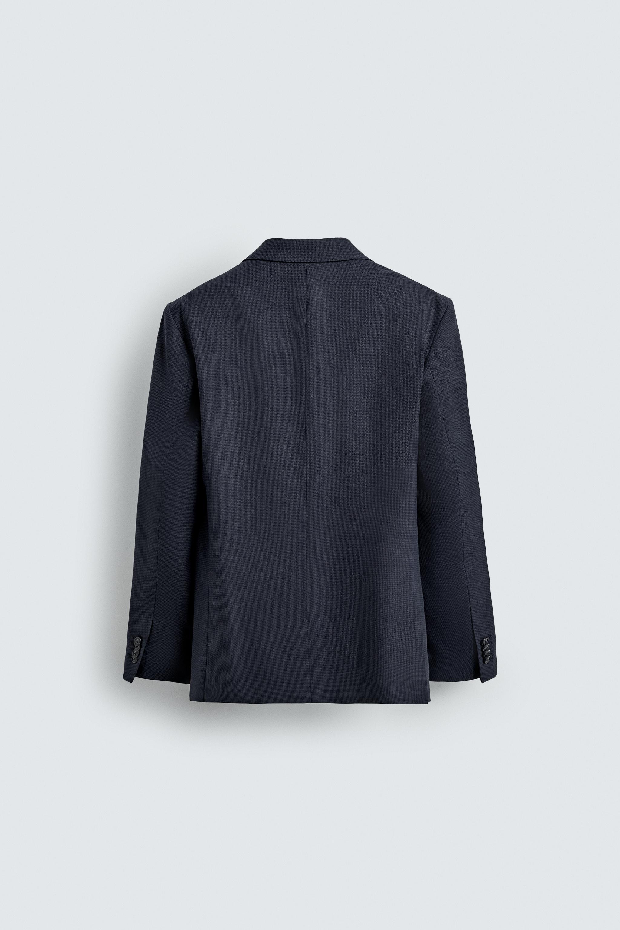 VESTE DE COSTUME PIED-DE-POULE