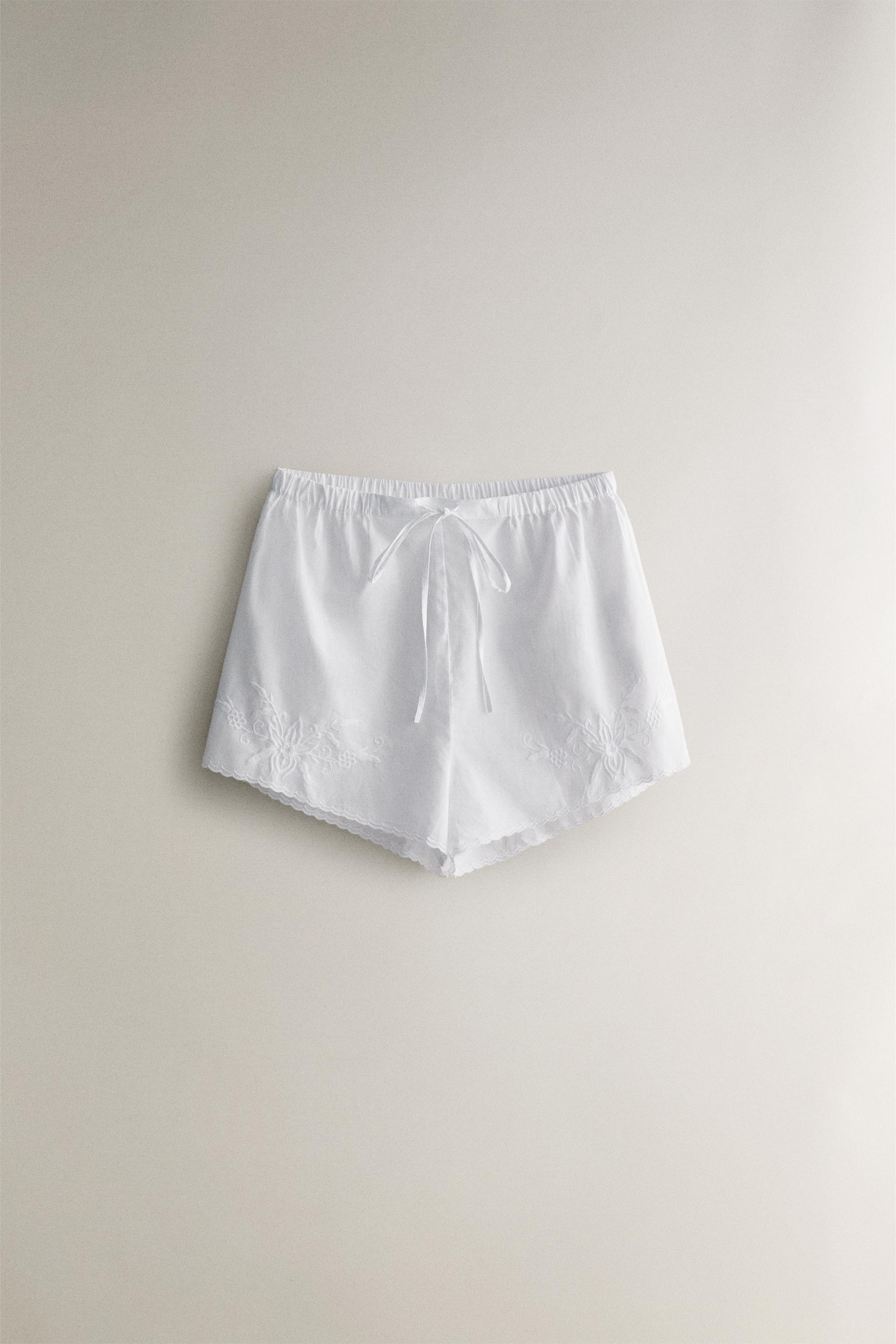 Short fashion blanco zara