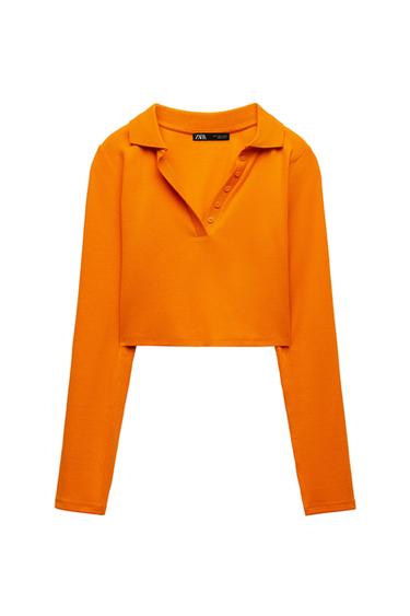 POLO SHIRT WITH RIBBED TRIMS