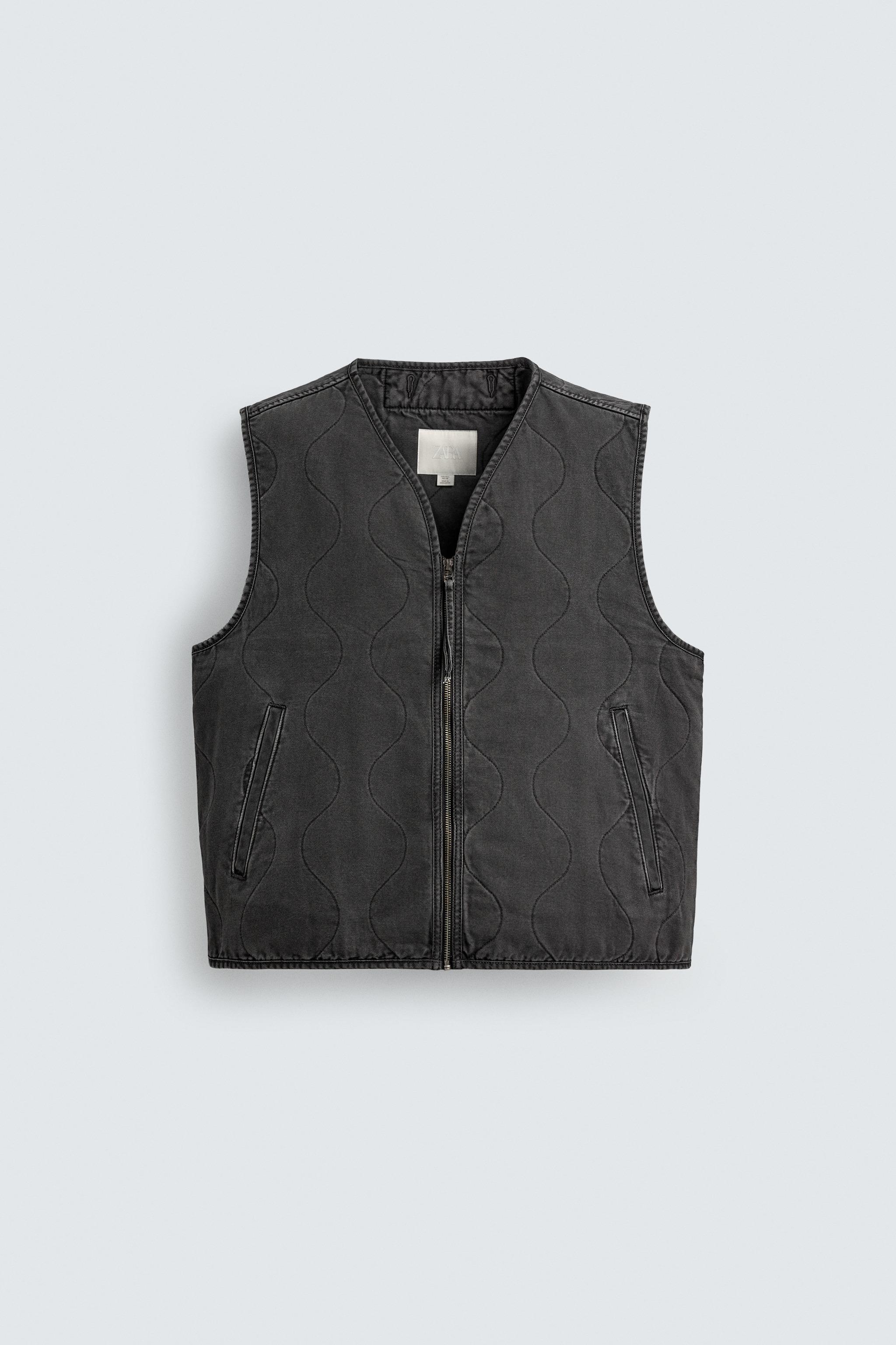 GILET DÉLAVÉ SURPIQÛRES