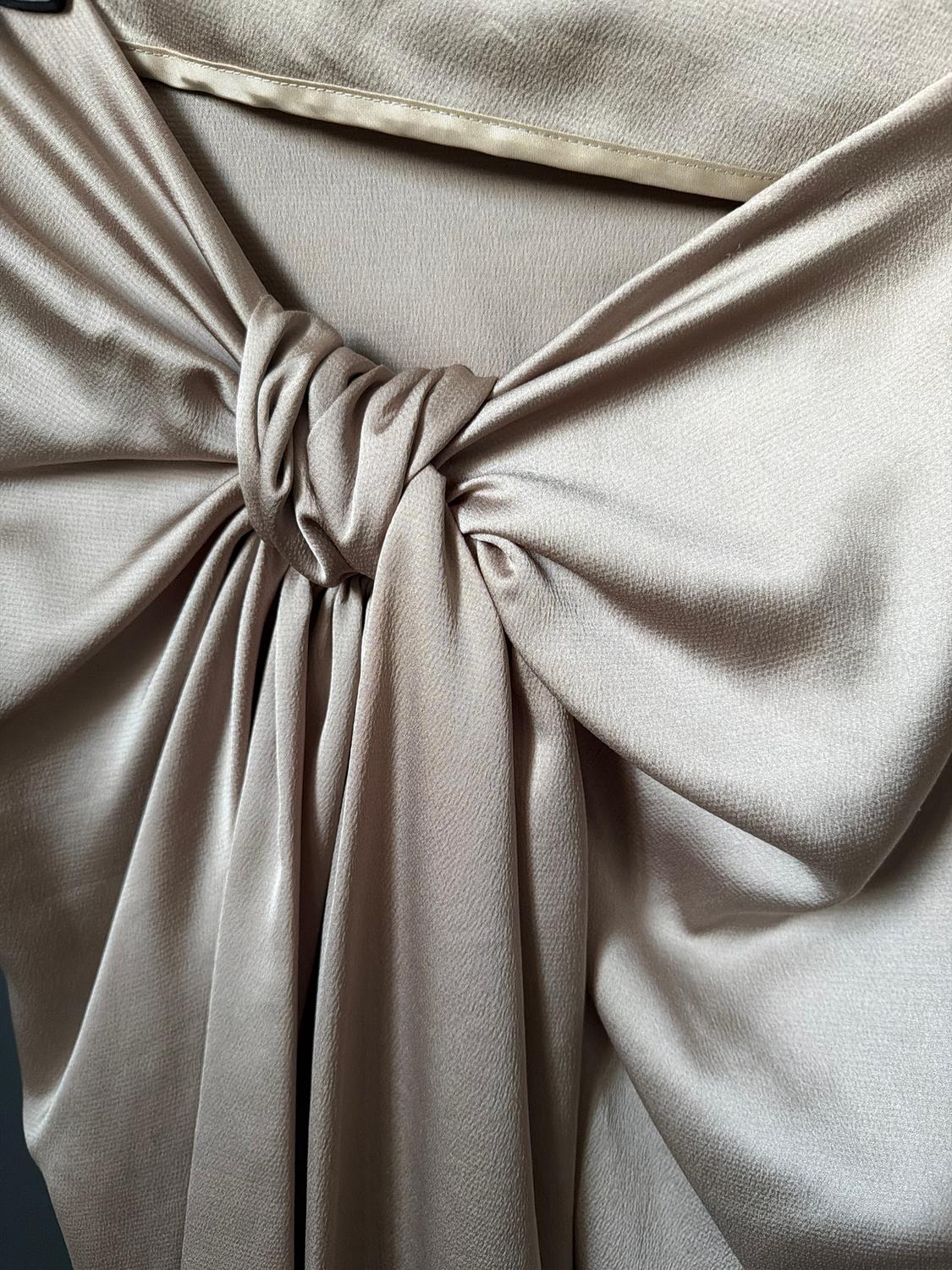 KNOTTED MIDI SKIRT - Image 3