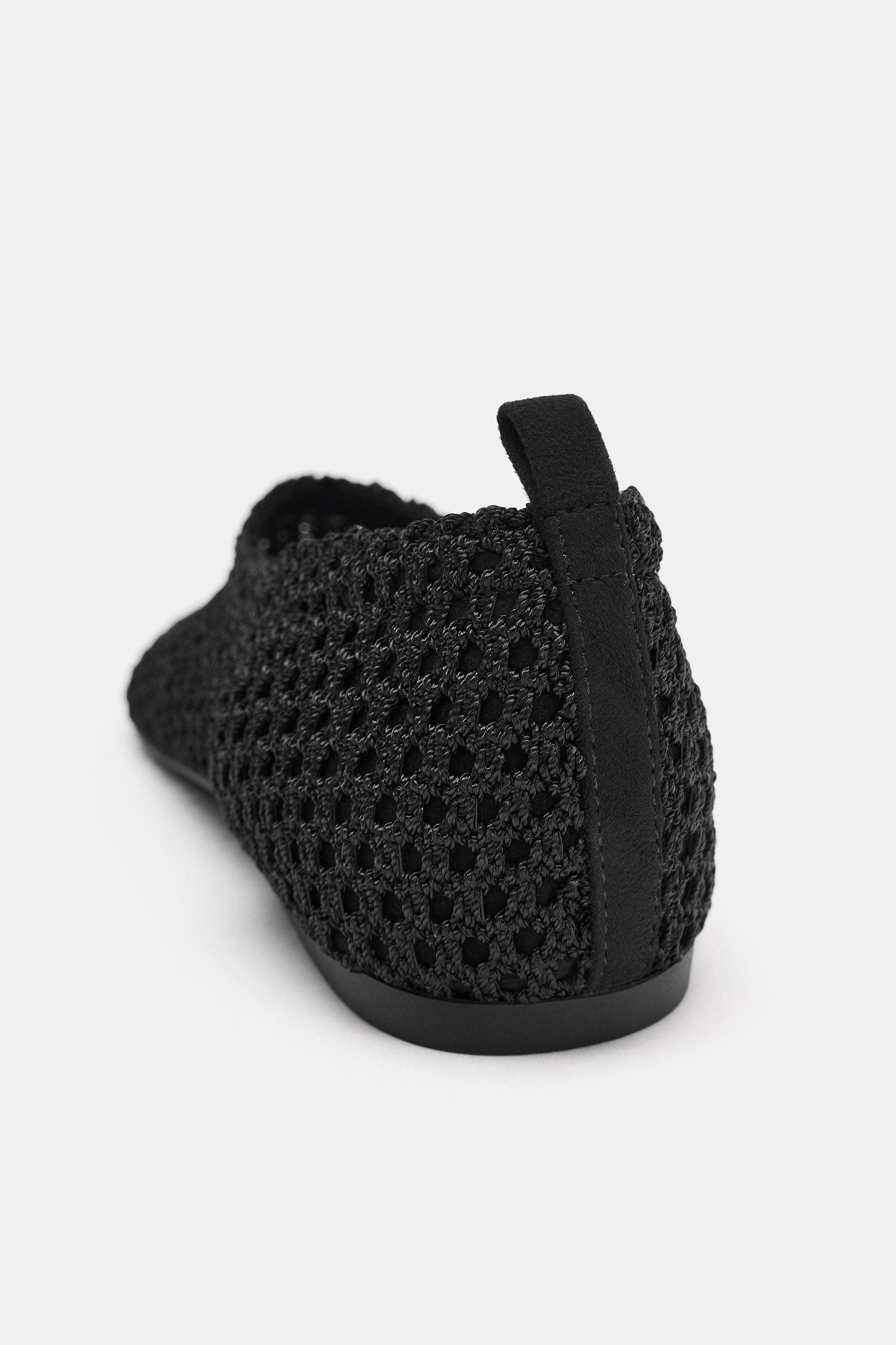 MESH FLAT BALLET FLATS
