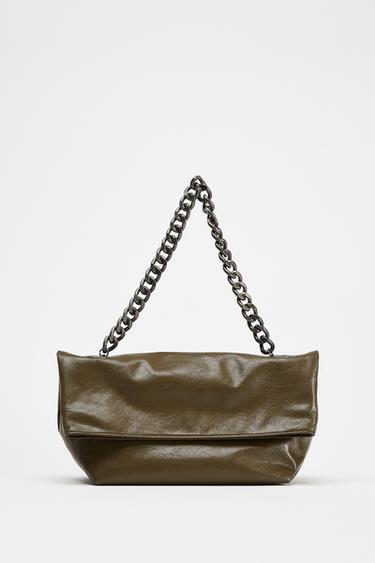 SAC À RABAT - Vert kaki de Zara - Image 0