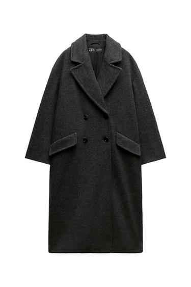 ΠΑΛΤΟ OVERSIZE SOFT ΜΕ ΔΟΜΗ ΥΦΑΣΜΑΤΟΣ