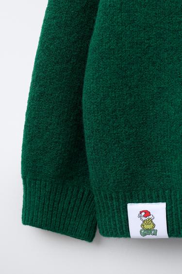 PULL EN MAILLE THE GRINCH ™ DR. SEUSS ENTERPRISES © - Vert de Zara - Image 3