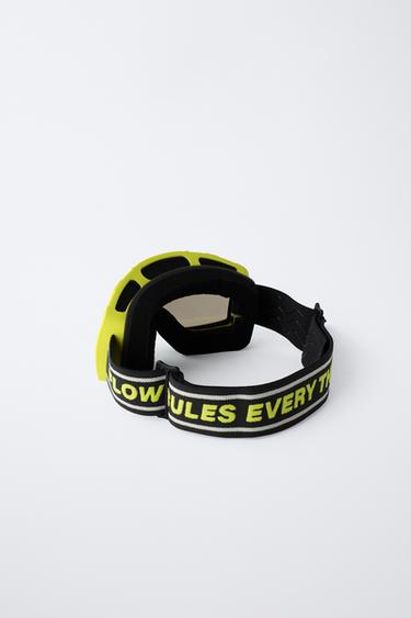 LUNETTES DE SKI AVEC HOUSSE COLLECTION SKI - Noir de Zara