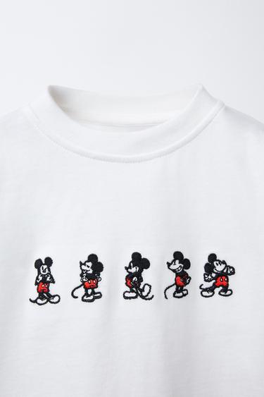 T-SHIRT BRODÉ MICKEY MOUSE © DISNEY - Blanc de Zara - Image 2