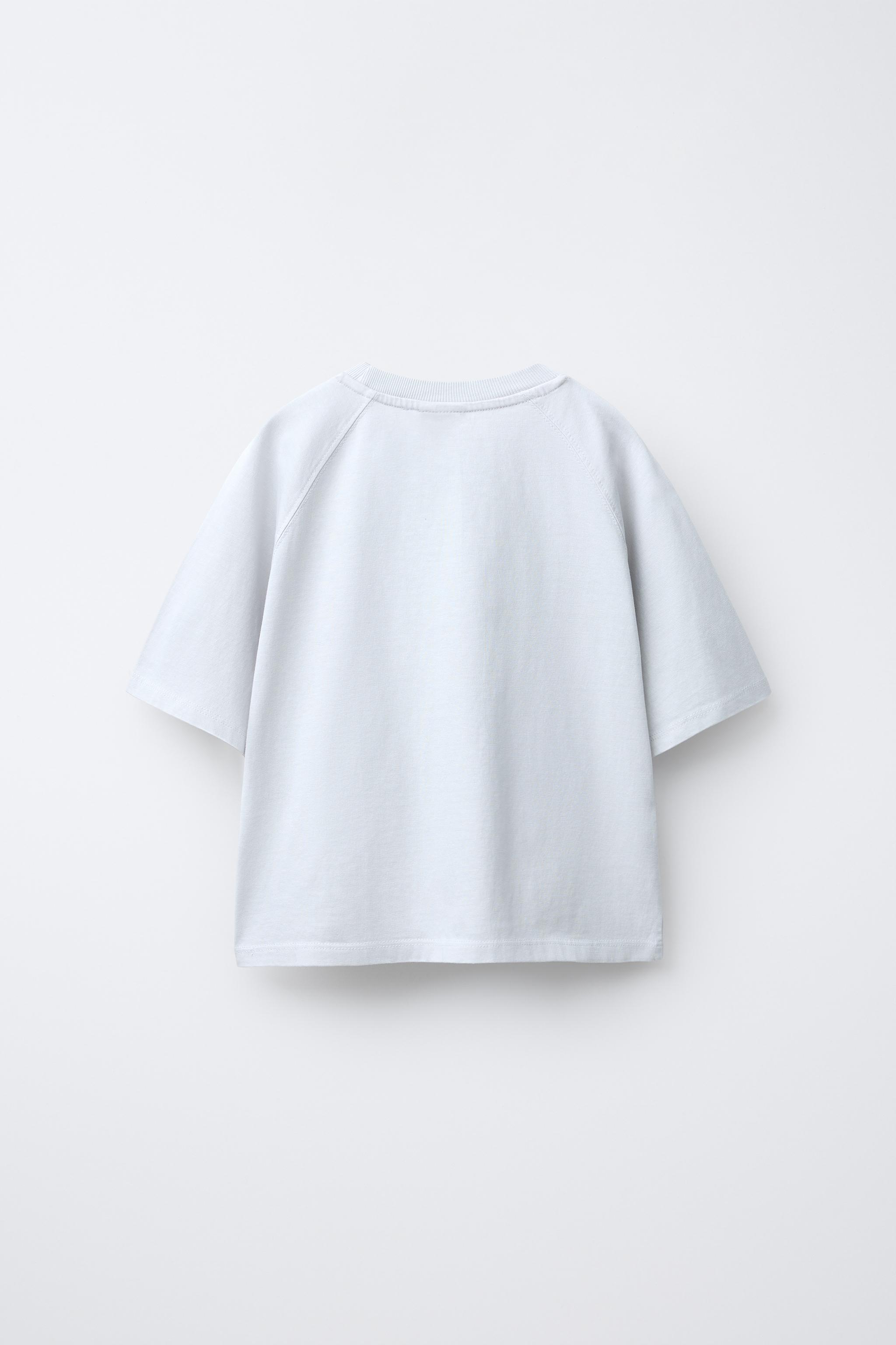 ENSEMBLE T-SHIRT ÉPAIS ET LEGGING FLARE CÔTELÉ EFFET DÉLAVÉ