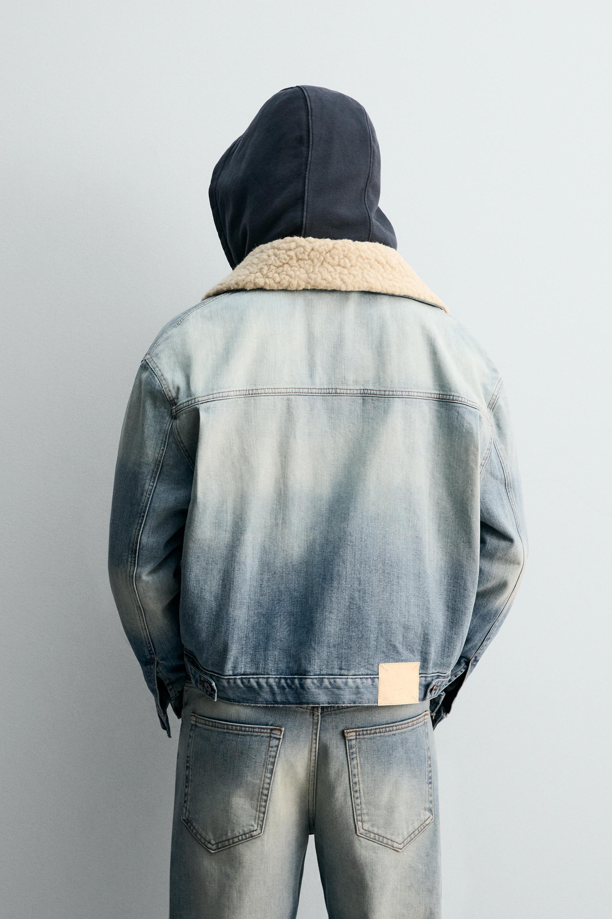 PLEATED DENIM JACKET X SR_A