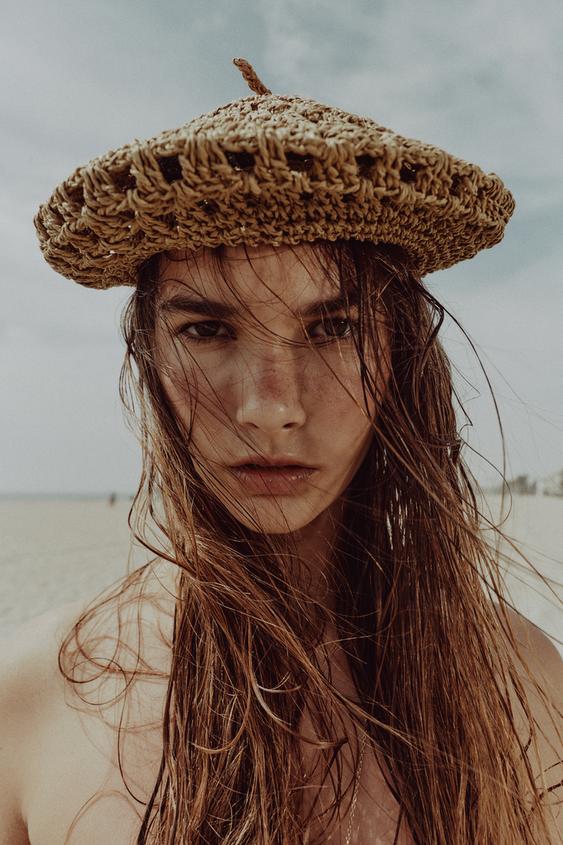 100% PAPER BERET from Zara - $35.90