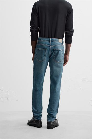 SLIM FIT JEANS - Mid-blue by Zara - Image 2
