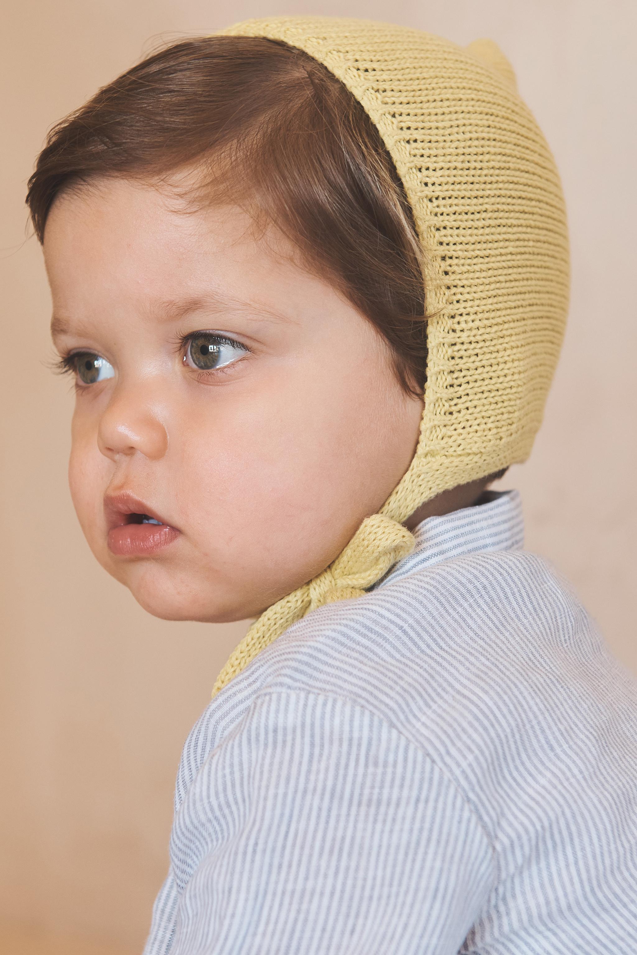 COTTON KNIT BONNET LIMITED EDITION