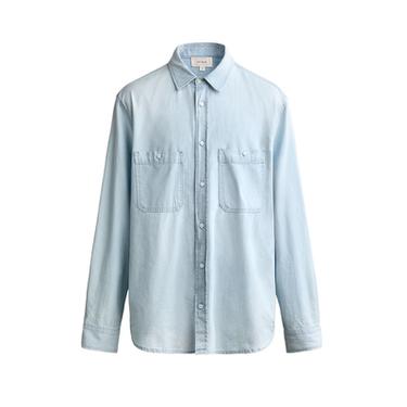 REGULAR FIT DENIM SHIRT - Blue by Zara