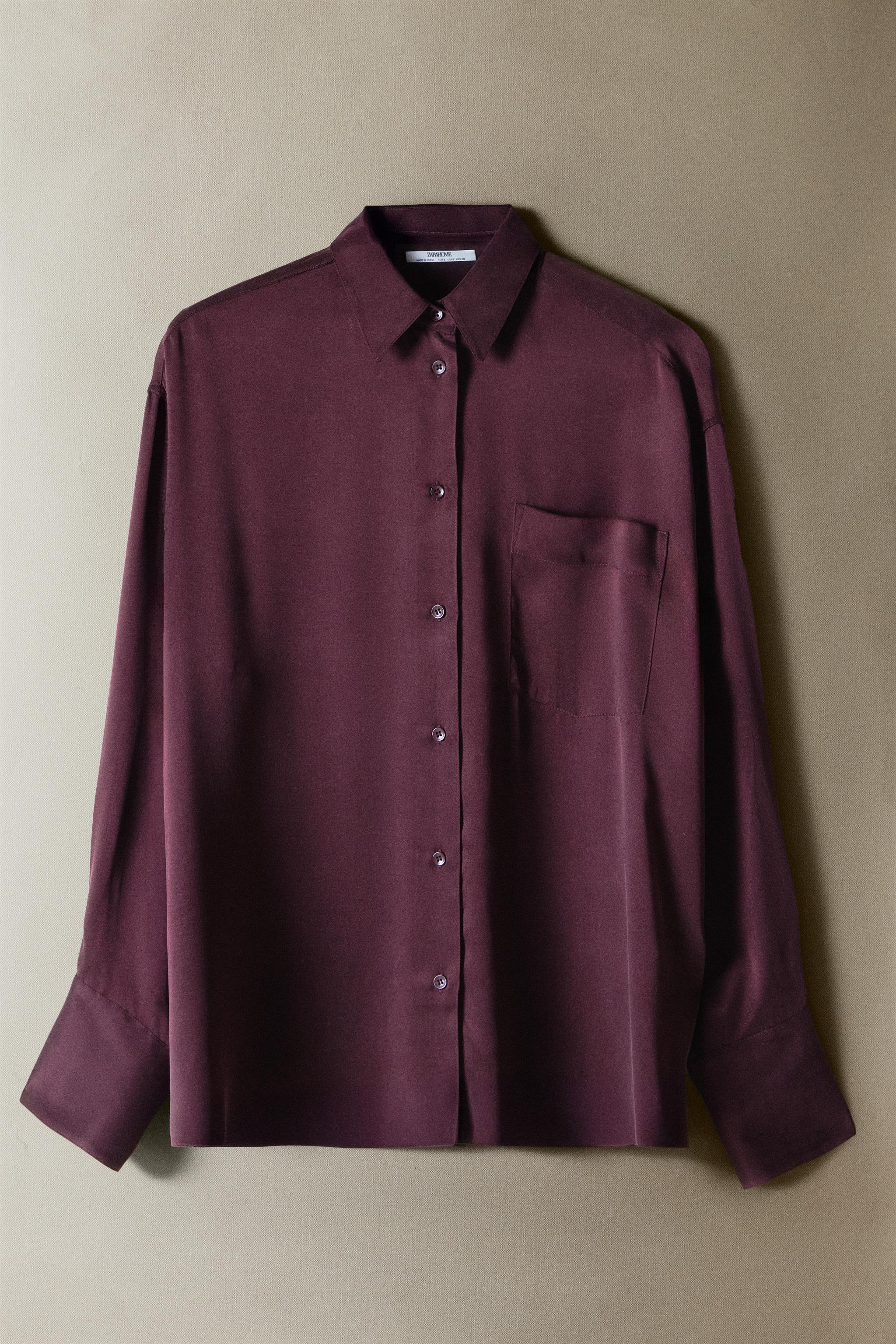 MULBERRY SILK SHIRT