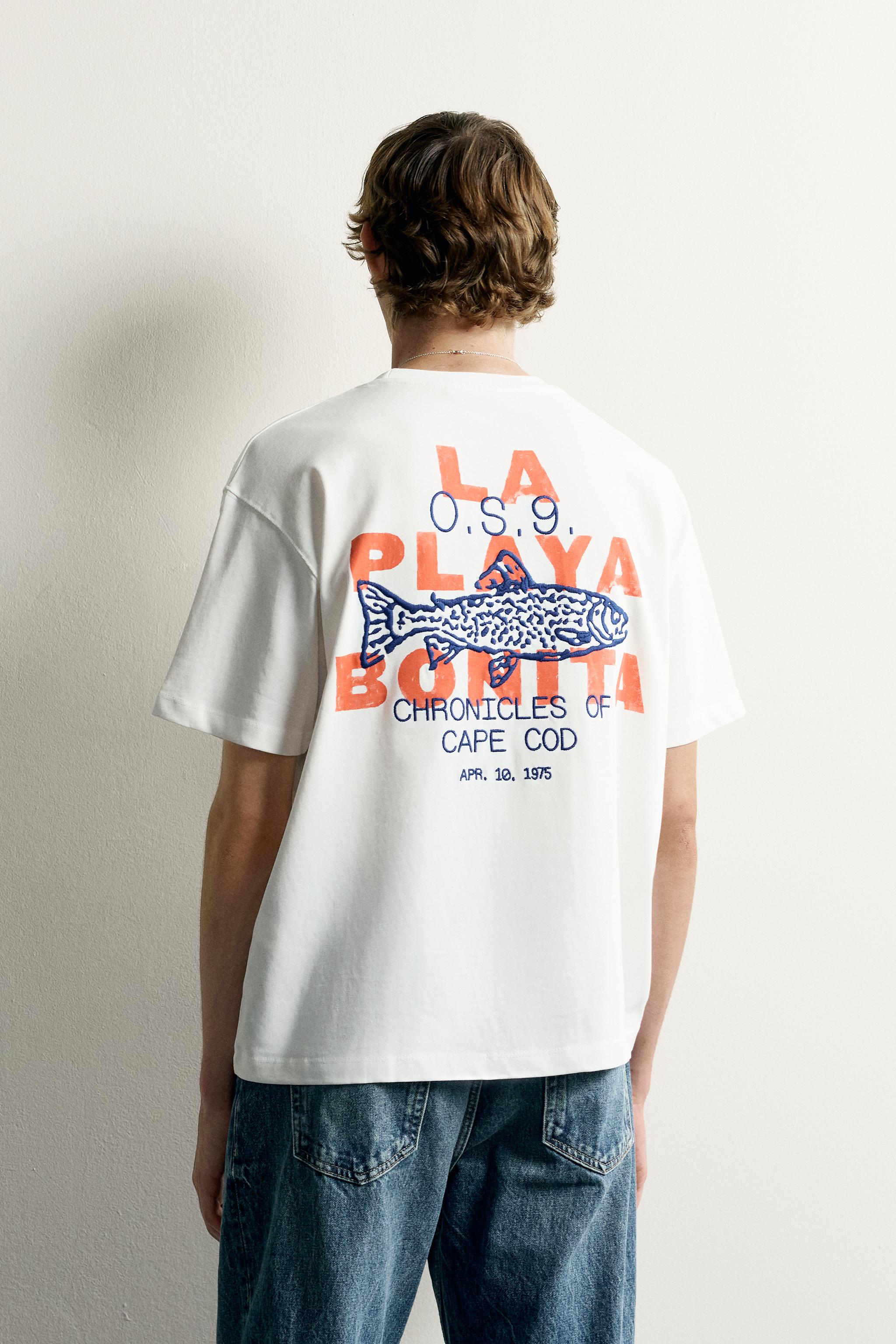 RELAXED FIT EMBROIDERED T-SHIRT