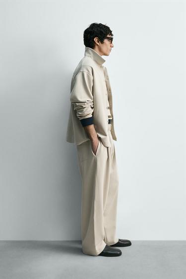 CHEMISE RELAXED FIT INTERLOCK - pierre de Zara - Image 3