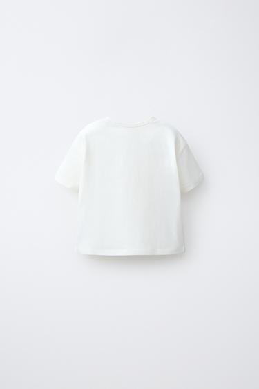 2-PACK OF PRINTED T-SHIRTS - Yellow by Zara - Image 2