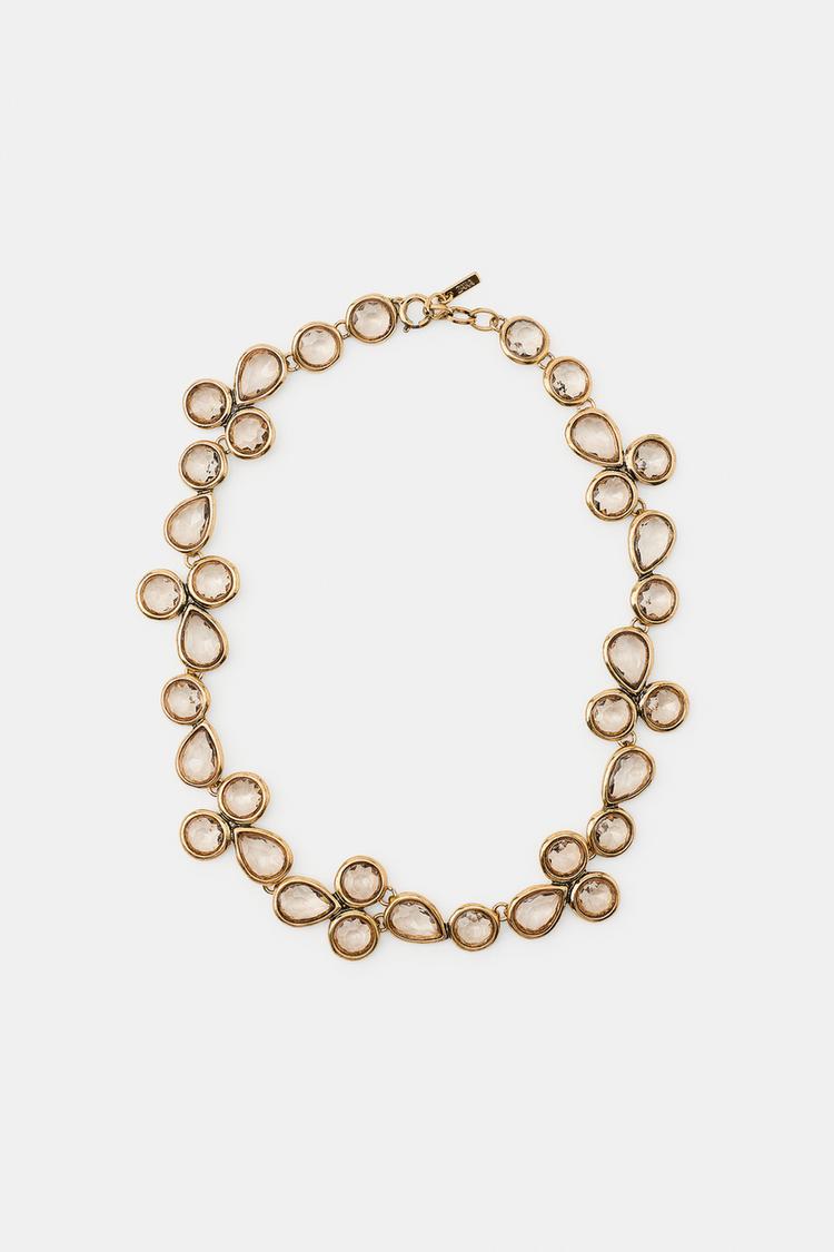 Collar con pieza de cristal 3