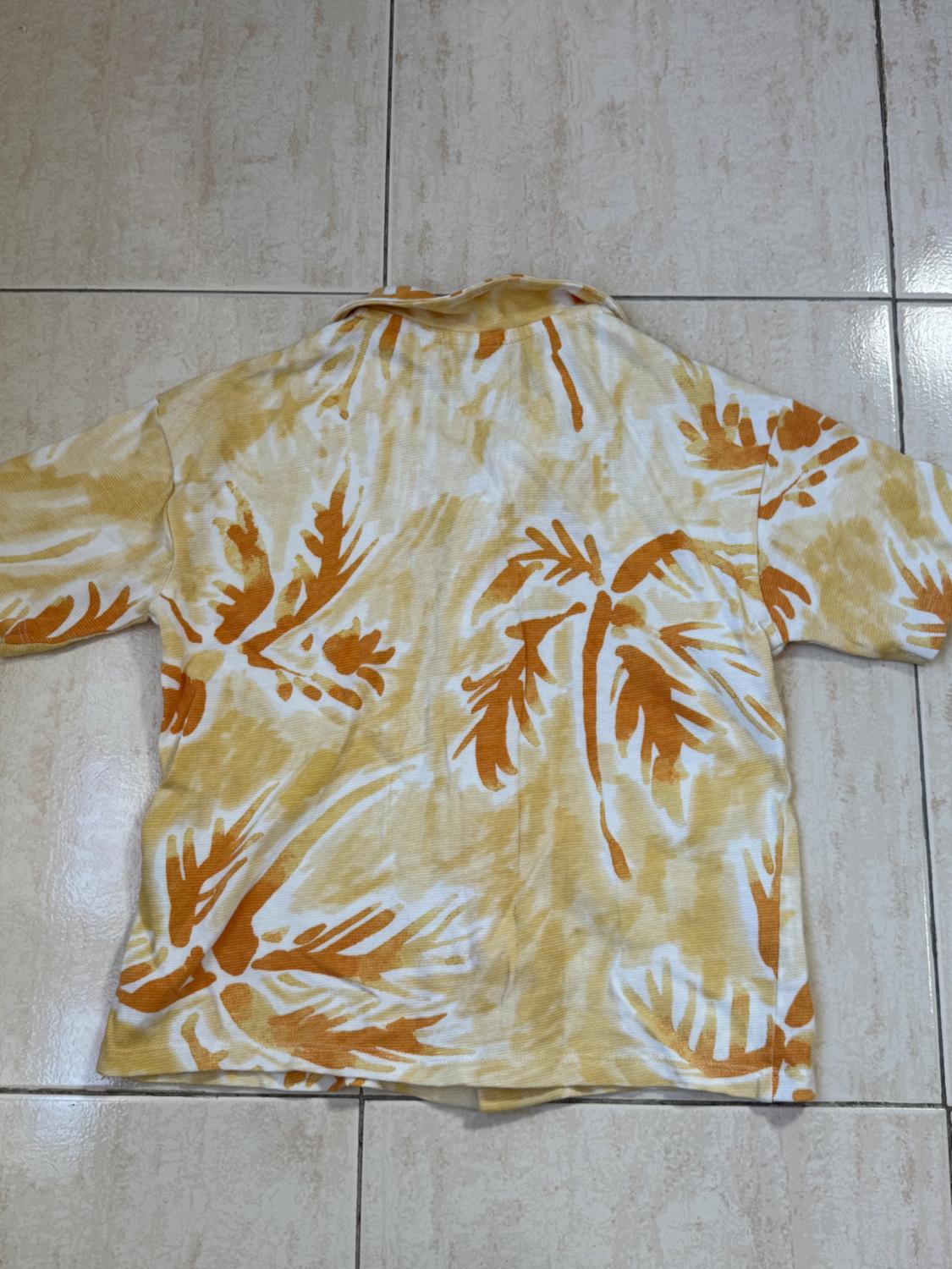 TEXTURED PRINTED SHIRT - Image 2