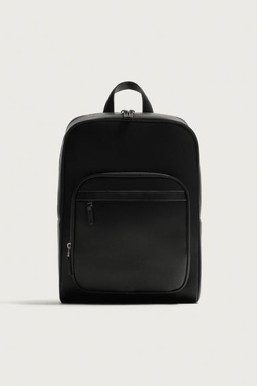 MOCHILA TEXTURA - Negro de Zara
