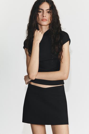 Zara SKORT - Black