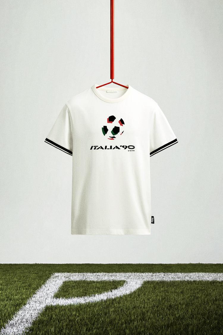 ZARA ITALY 90 FIFA WORLD CUP™ FIFA CLASSICS CONTRAST T-SHIRT