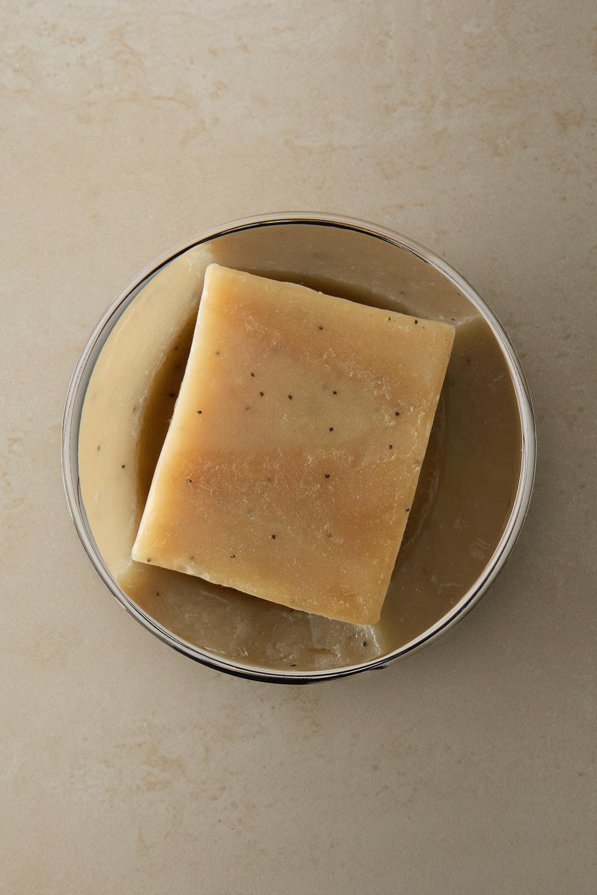 PORTE-SAVON DE SALLE DE BAIN MÉTAL BRILLANT