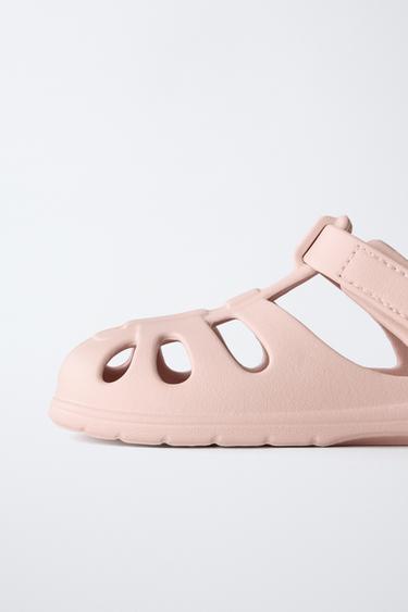 BAREFOOT CAGE SANDALS - Pink by Zara - Image 3