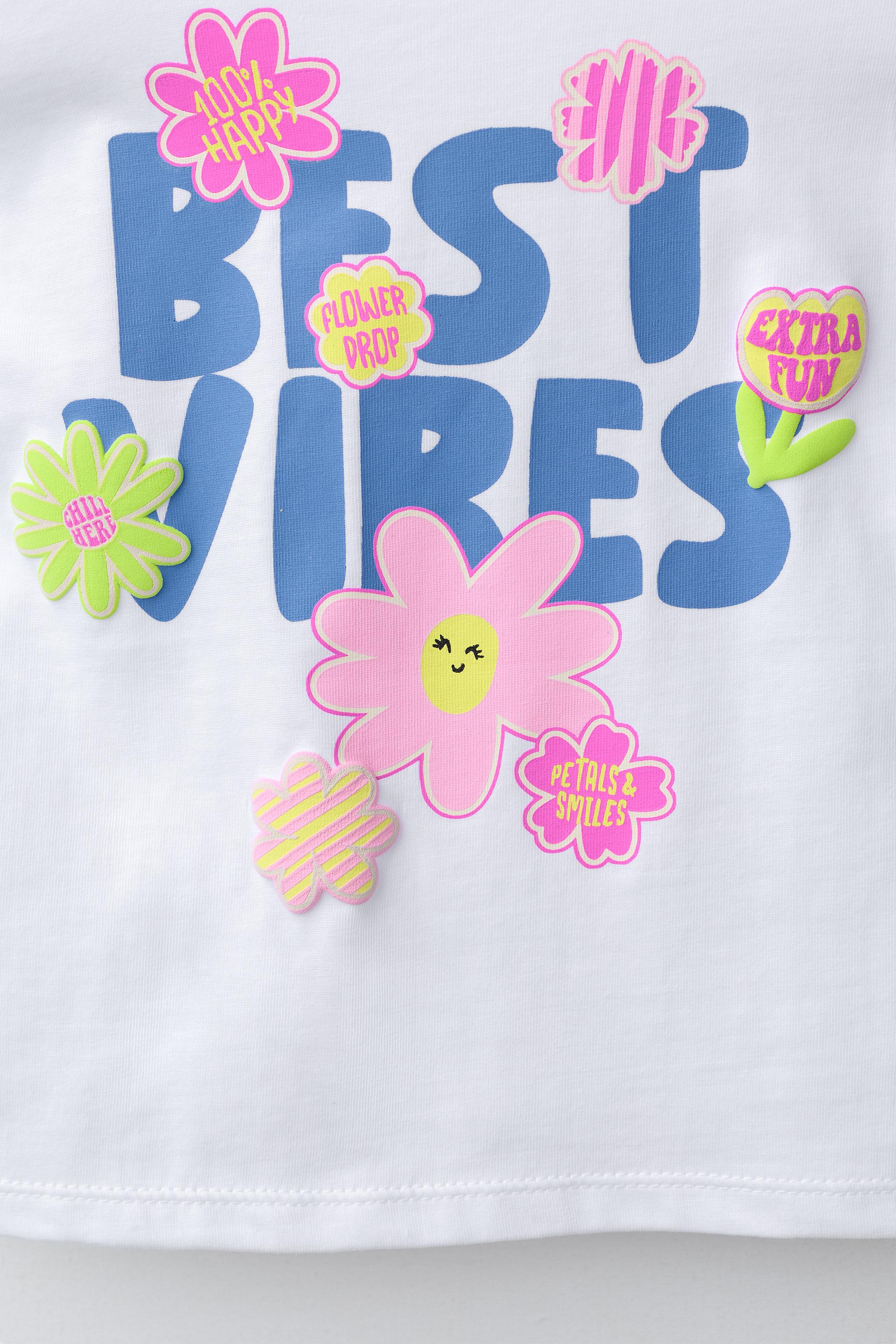 T-SHIRT IMPRIMÉ STICKERS