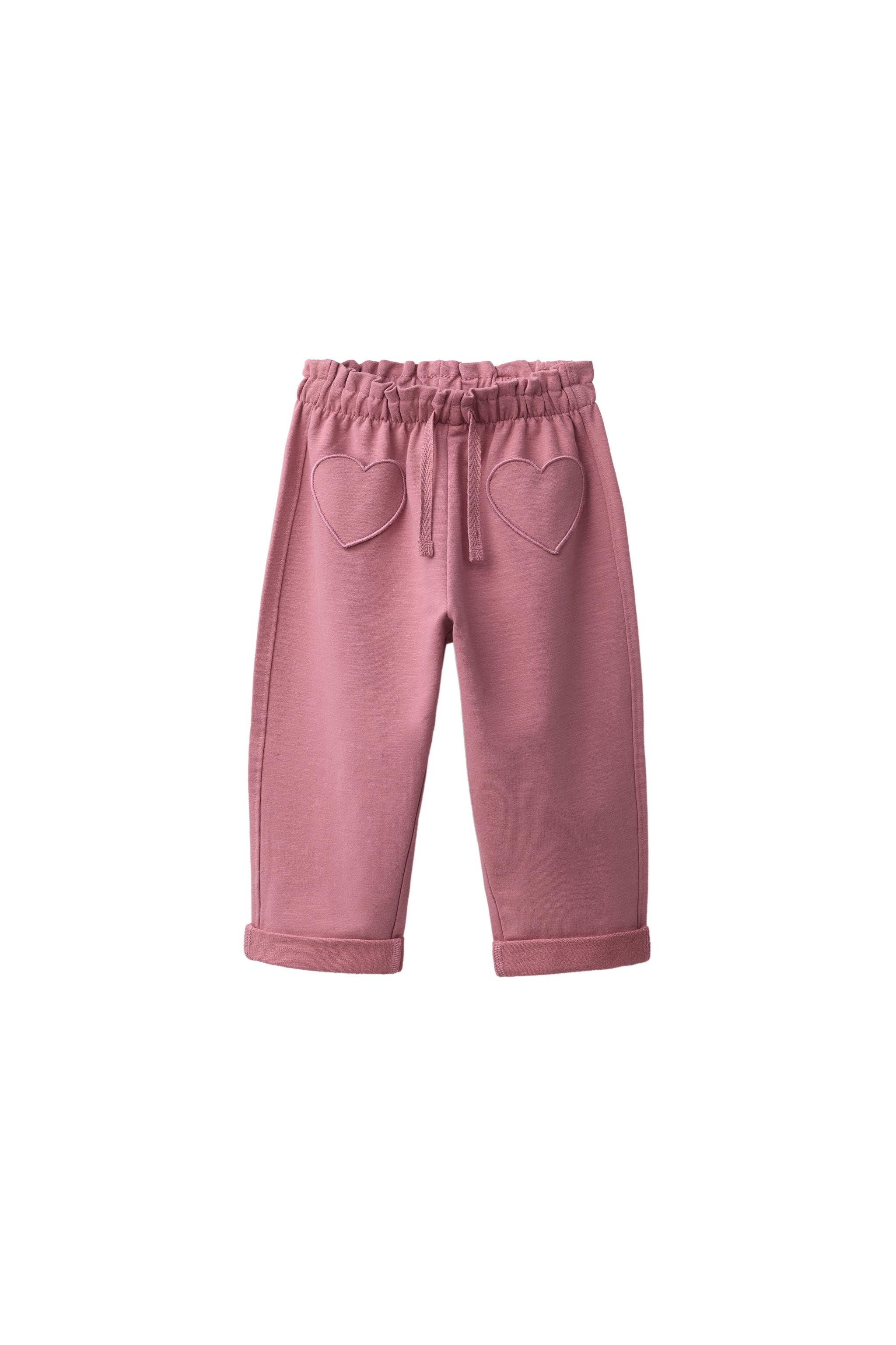 PLUSH HAMMER PANTS — Pink