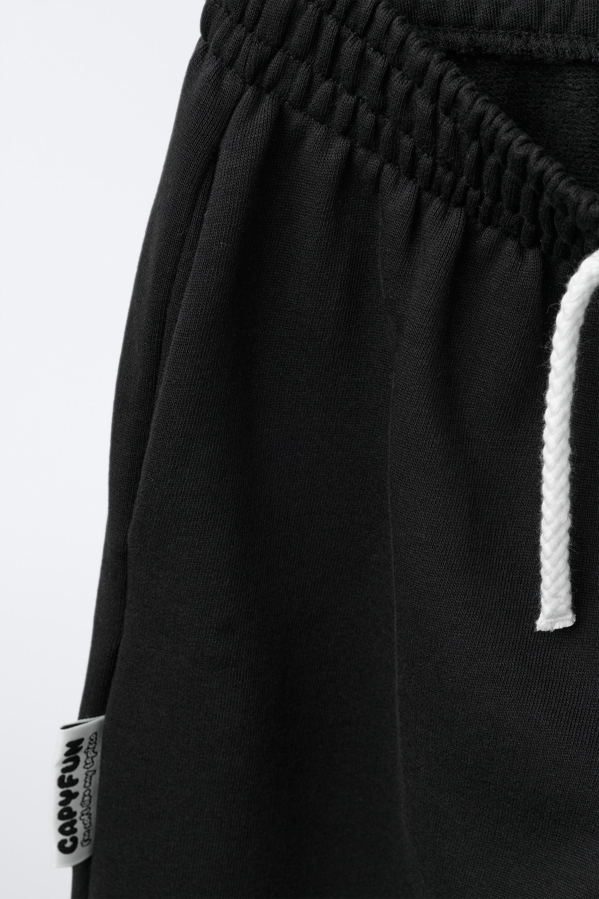 PANTALON EN MOLLETON À JAMBES LARGES CAPIBARA CAPYFUN ©