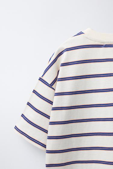 T-SHIRT RAYURES PUKAS SURF - Multicolore de Zara - Image 4