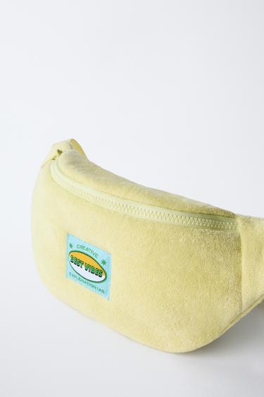 SAC BANANE SERVIETTE - Jaune clair de Zara - Image 2
