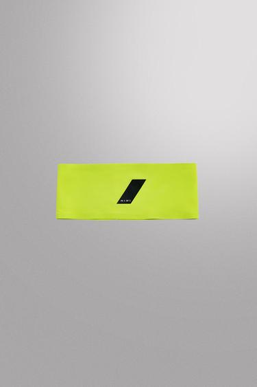 ELASTIC SPORTS HEADBAND - Lime by Zara