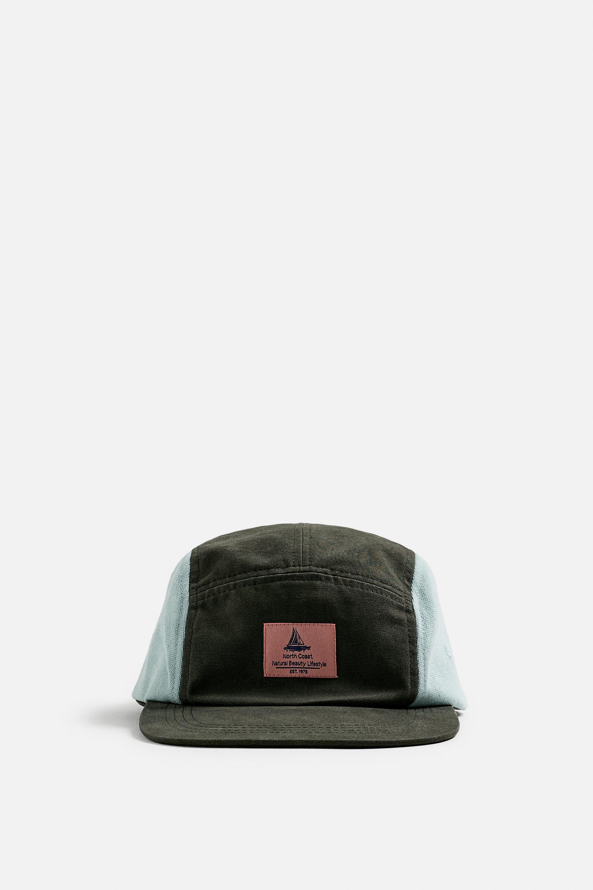CASQUETTE COLOR BLOCK AVEC PIÈCE