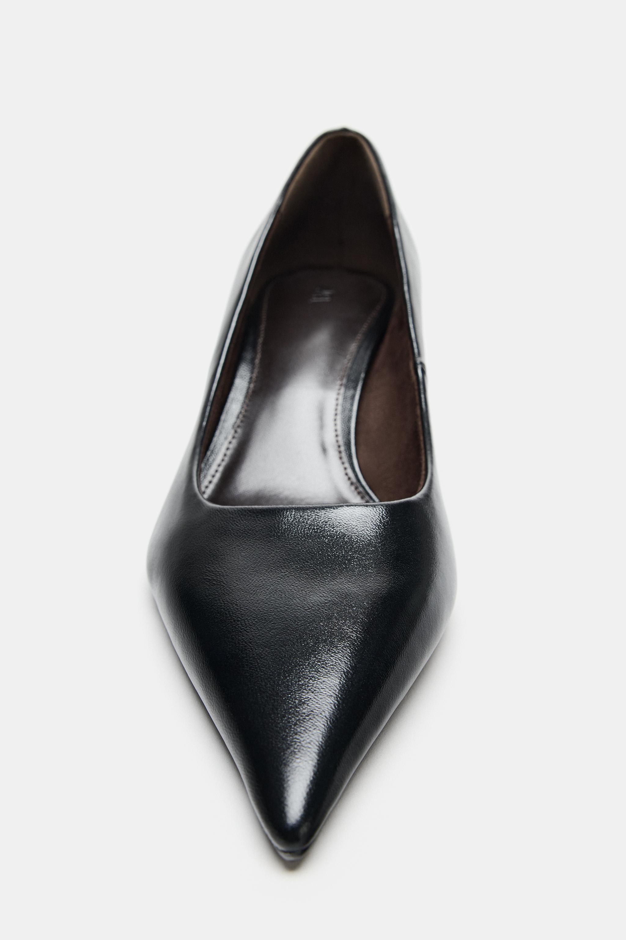 CHAUSSURES À TALONS EN CUIR