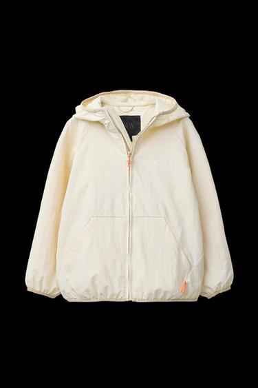 LEICHTE REGENJACKE MIT KAPUZE - Cremefarben von Zara - Bild 0