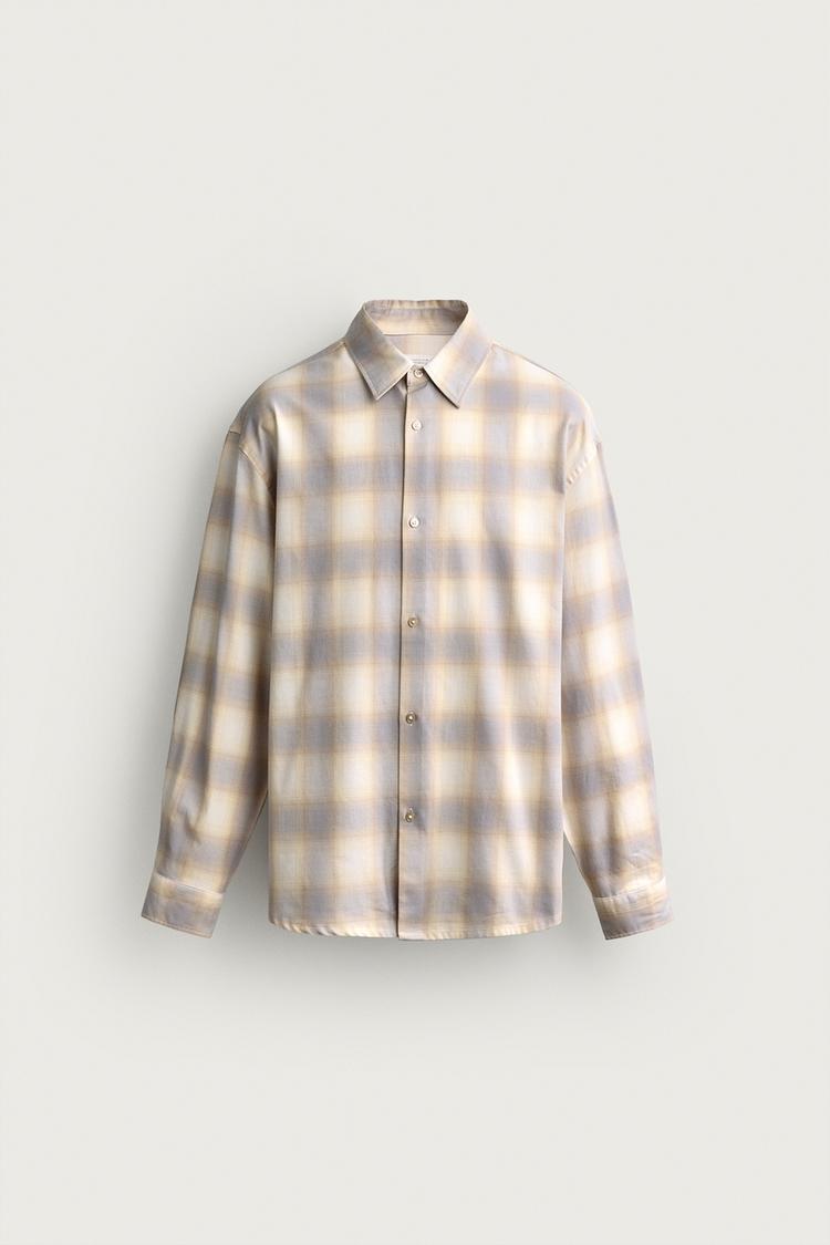 CAMISA RELAXED FIT CUADROS