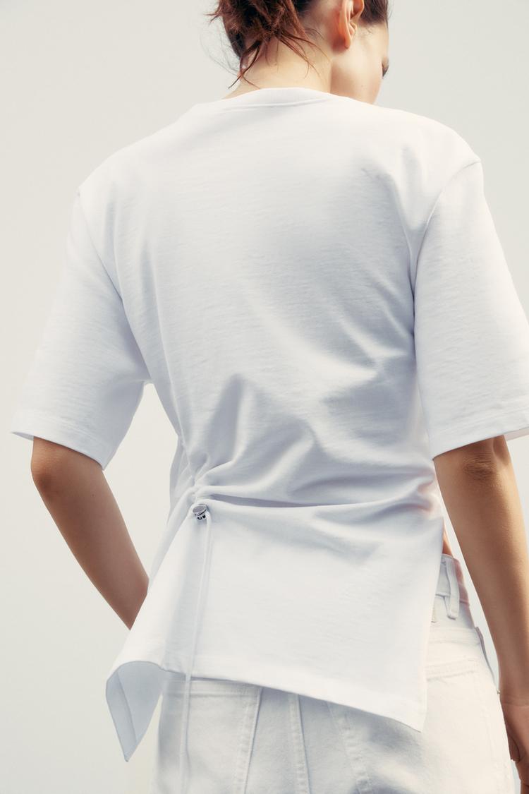 ASYMMETRIC STOPPER T-SHIRT