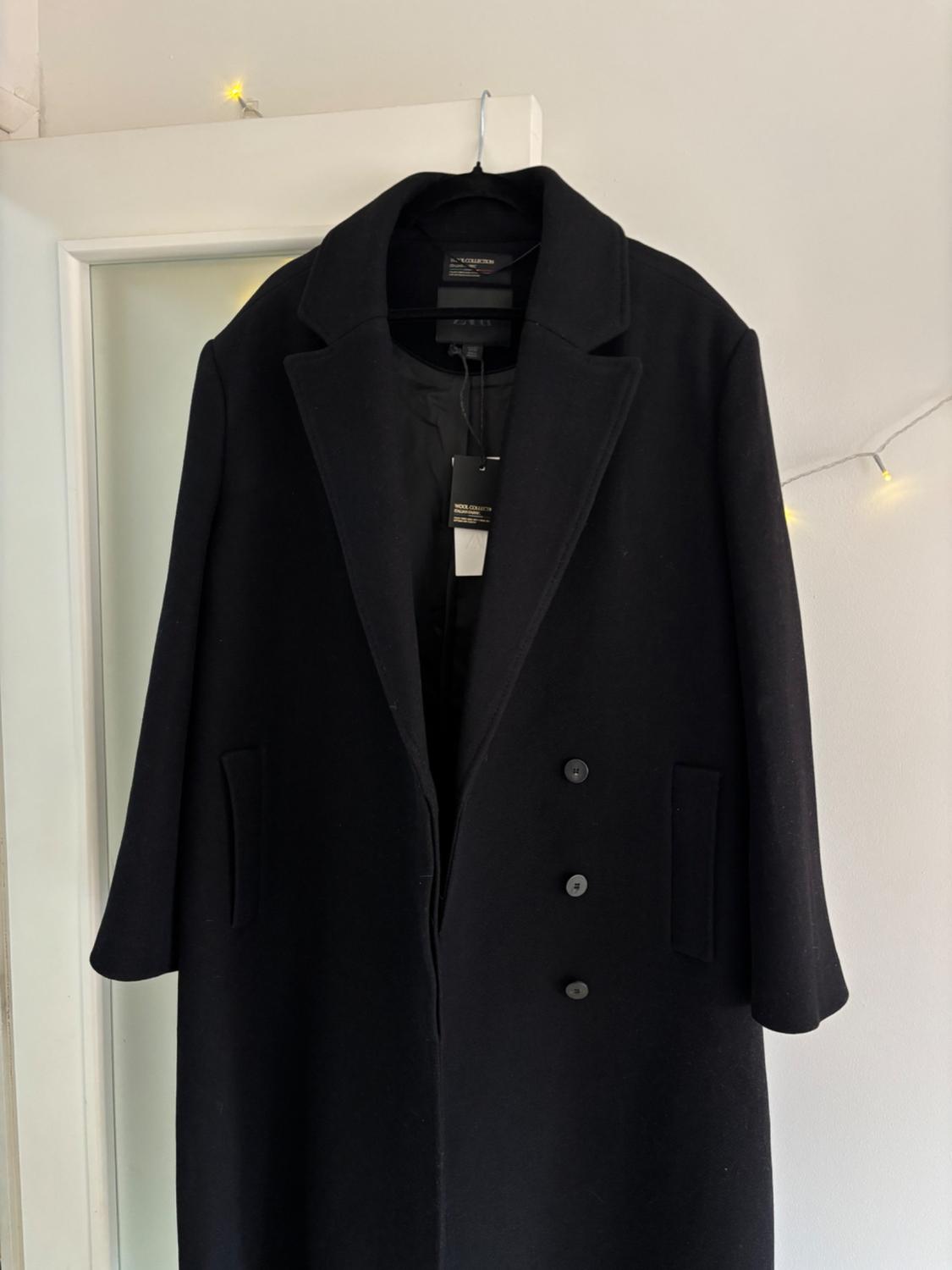 WOOL BLEND COAT ZW COLLECTION - Image 2